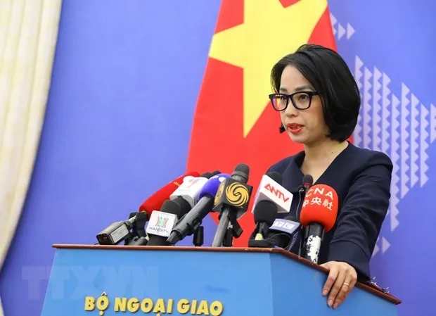 Việt Nam kiên quyết phản đối Đài Loan (Trung Quốc) tiến hành tập trận ở Trường Sa