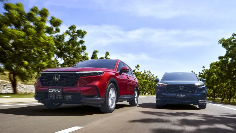 Mẫu xe Honda CR-V thế hệ thứ 6 lần đầu tiên áp dụng động cơ Hybrid