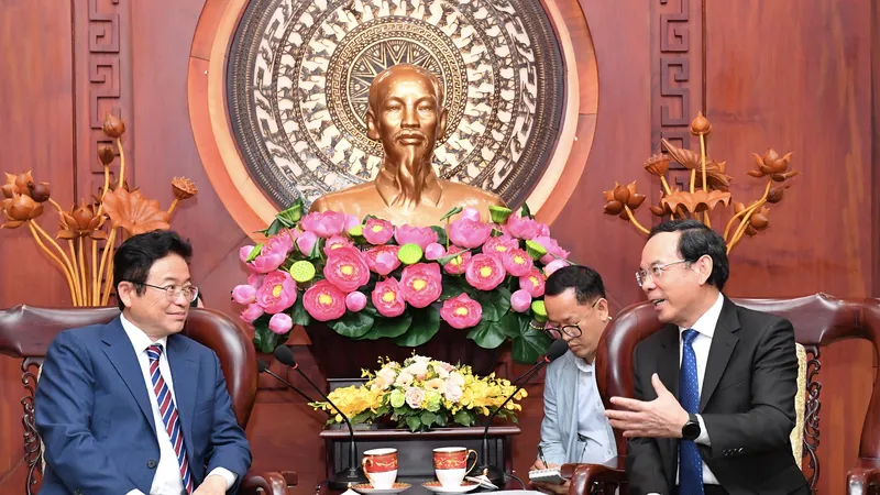 TPHCM và tỉnh Gyeongsangbuk (Hàn Quốc) tăng cường quan hệ nhiều mặt. Ảnh:VIỆT DŨNG