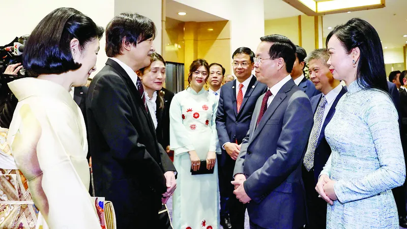 Quan hệ Việt Nam - Nhật Bản phát triển toàn diện 
