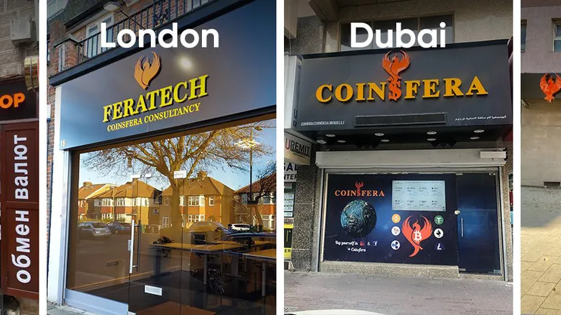 Coinsfera Bitcoin Shop cho phép hoàn tất việc mua và bán bitcoin ở Dubai trong vòng 1 phút. Ảnh: BNN