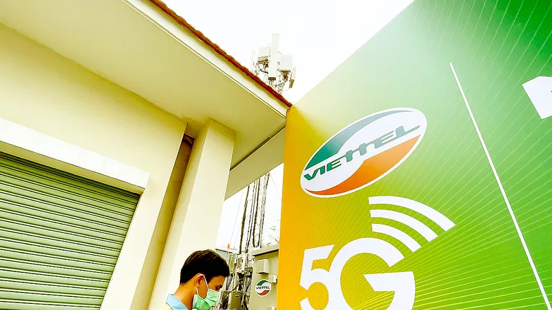 5G của Viettel đã được thử nghiệm vào cuối năm 2020 tại TP Thủ Đức. Ảnh: TẤN BA