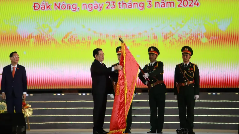 Đắk Nông đón nhận Huân chương Độc lập hạng Nhất