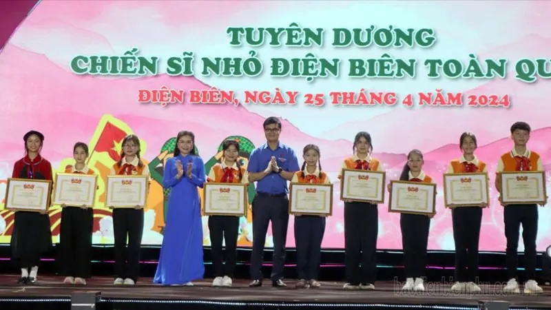 200 đại biểu thiếu nhi dự Liên hoan Chiến sĩ nhỏ Điện Biên toàn quốc