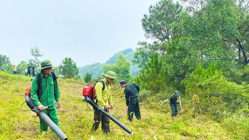 Đường băng cản lửa ở Ngã ba Đồng Lộc 