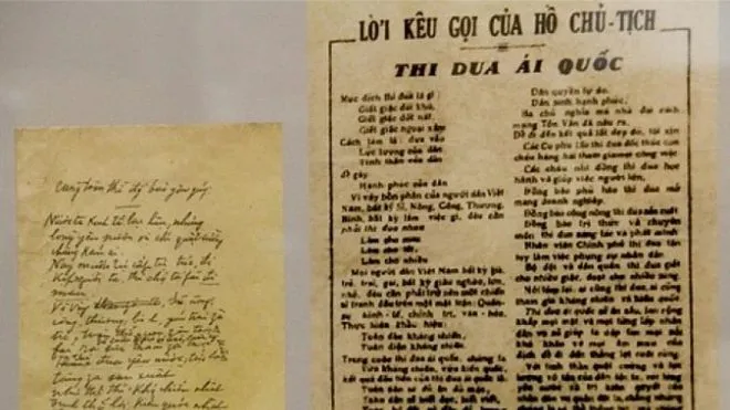 Thi đua ái quốc từ lời kêu gọi của Bác Hồ