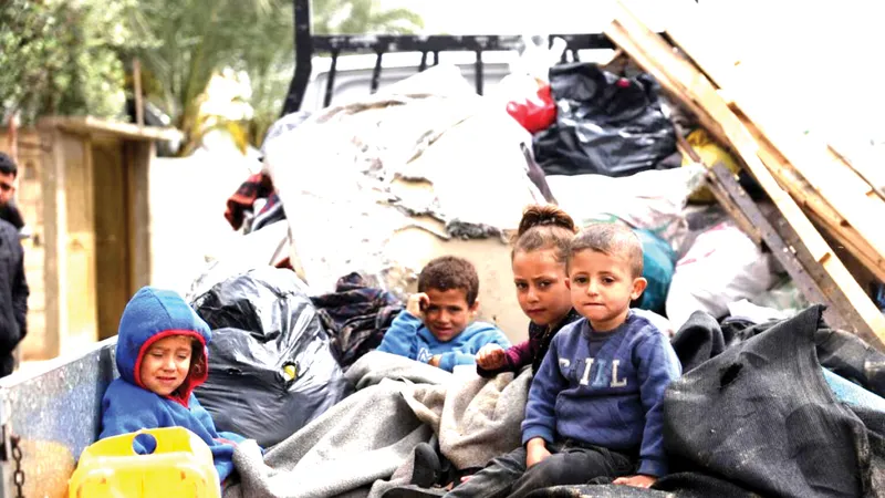 Tổng Giám đốc Tổ chức Y tế Thế giới (WHO) Tedros Adhanom Ghebreyesus cảnh báo hàng ngàn trẻ em tại Gaza đang đối mặt với nguy cơ cao nhiễm bệnh bại liệt nếu không có biện pháp phòng ngừa kịp thời. Ảnh: UNICEF