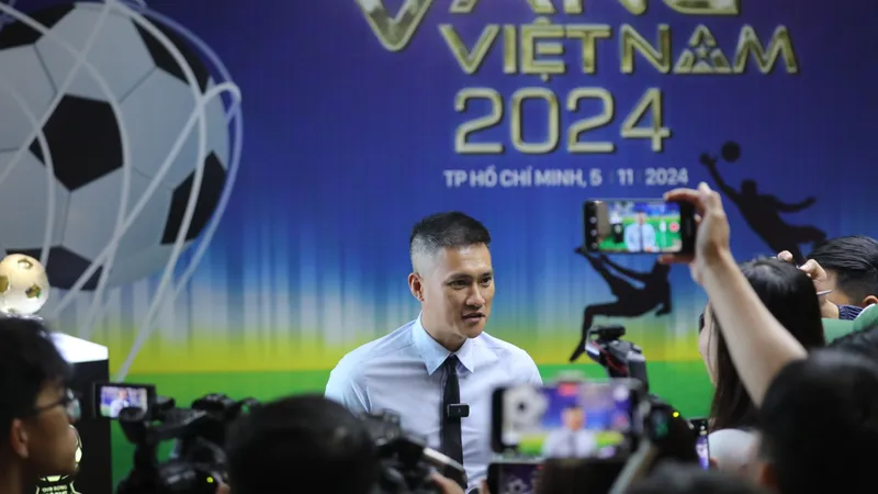 Giải thưởng Quả bóng vàng Việt Nam 2024: Chờ các tuyển thủ tỏa sáng vào cuối năm