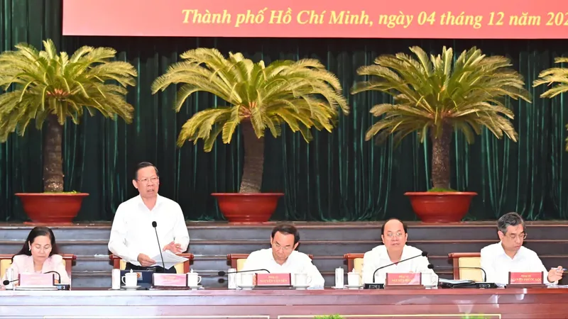 Chủ tịch UBND TPHCM Phan Văn Mãi: TPHCM cần 4,4 triệu tỷ đồng để đạt mục tiêu tăng trưởng 10% giai đoạn 2025-2030