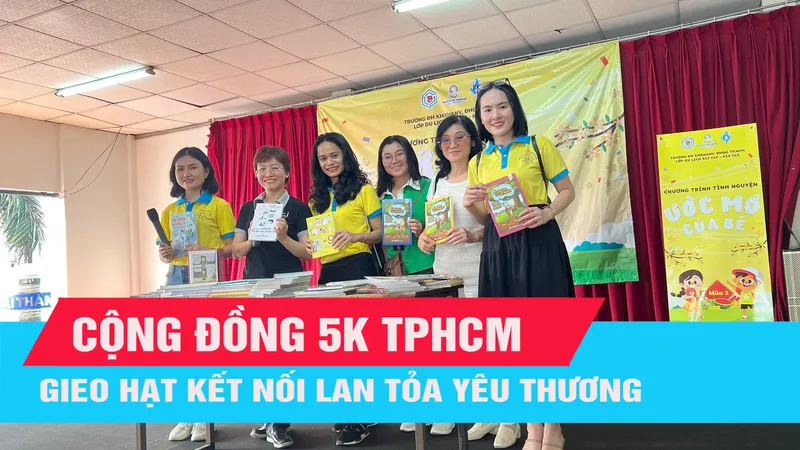 Cộng đồng 5k TPHCM: Gieo hạt kết nối, lan tỏa yêu thương