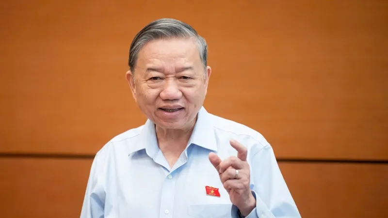 Tổng Bí thư Tô Lâm. Ảnh: VOV