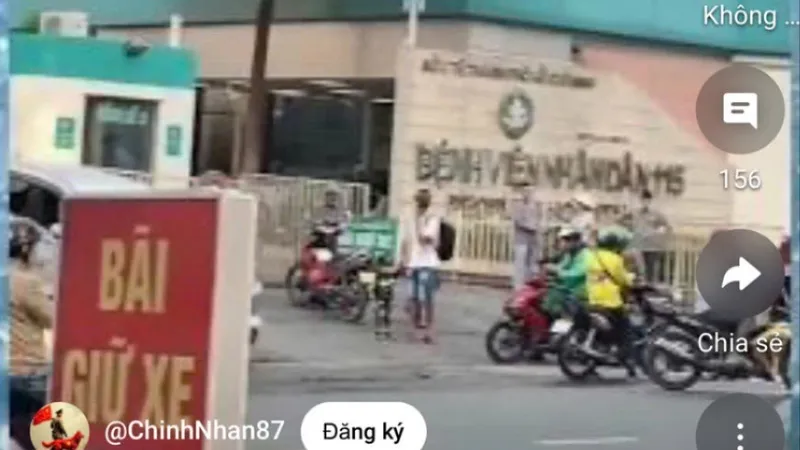 Bệnh viện Nhân dân 115: Không liên quan đến "bãi xe móc túi" trên mạng xã hội
