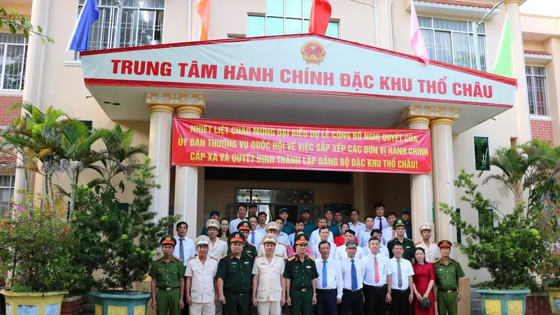 Trung tâm hành chính Đặc khu Thổ Châu. Ảnh: THÀNH NHƠN