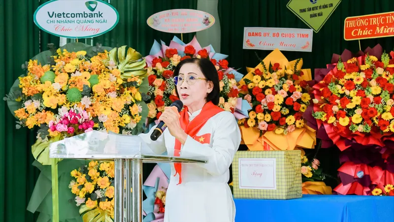 Trung tâm Nuôi dạy trẻ khuyết tật Võ Hồng Sơn khai giảng năm học mới