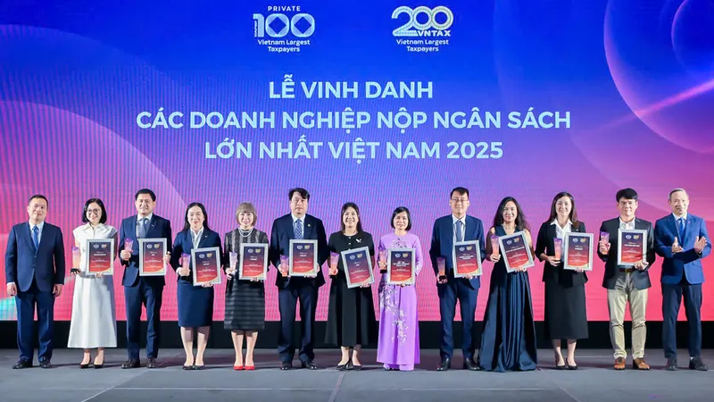 Agribank khẳng định vị thế Top 20 doanh nghiệp nộp ngân sách lớn nhất Việt Nam 2025