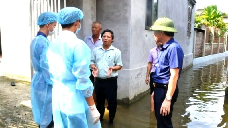 Lập 3 đoàn kiểm tra, hỗ trợ phòng, chống dịch bệnh sau mưa lũ