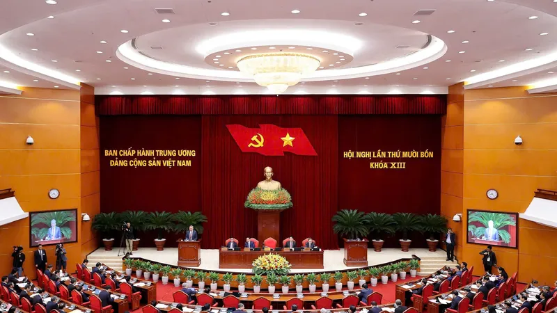 Hội nghị lần thứ 14 Ban Chấp hành Trung ương Đảng khóa XIII diễn ra trọng thể từ ngày 5-11 đến ngày 6-11, tại Thủ đô Hà Nội