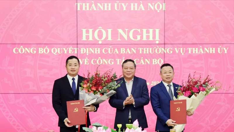 Thiếu tướng Nguyễn Thành Long được bổ nhiệm giữ chức Chánh Văn phòng Thành ủy Hà Nội