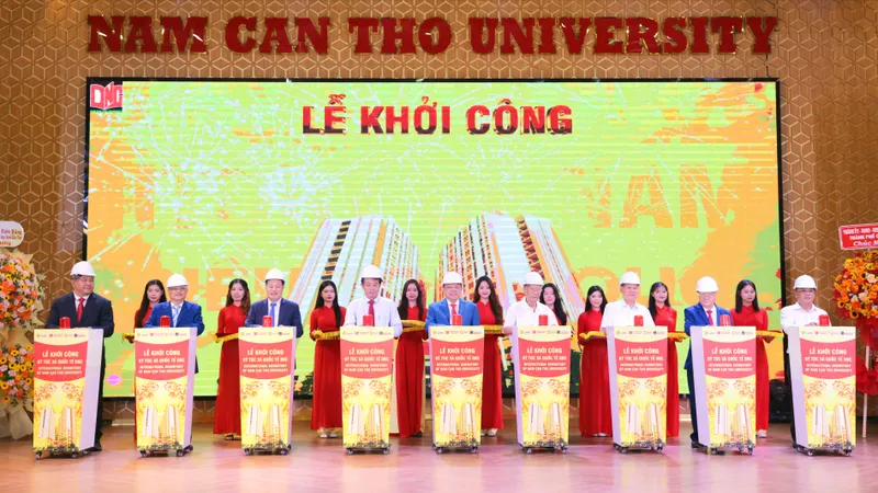Khởi công xây ký túc xá phục vụ chỗ ở cho 2.500 sinh viên