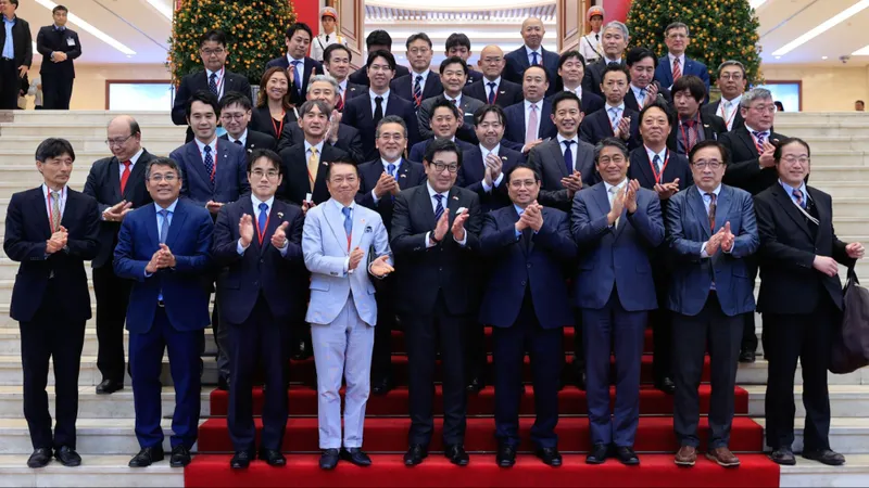 Thủ tướng Phạm Minh Chính làm việc với đoàn các doanh nghiệp Nhật Bản 