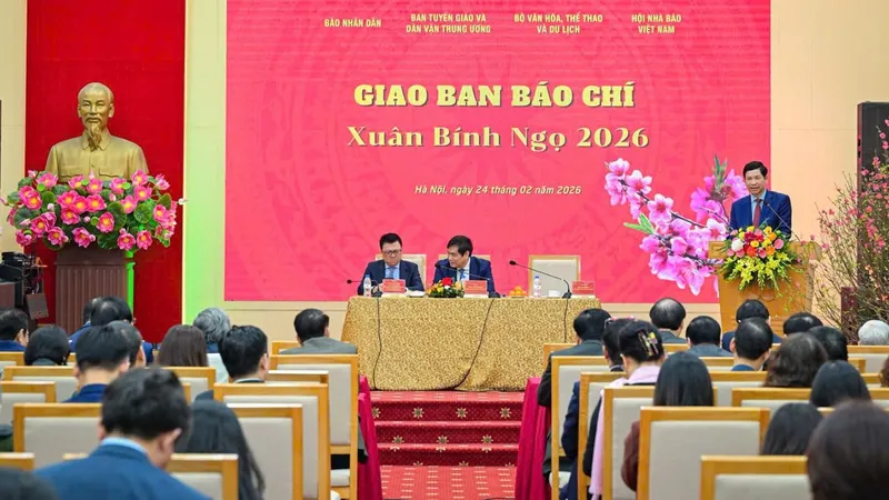 Hội nghị giao ban báo chí Xuân Bính Ngọ 2026