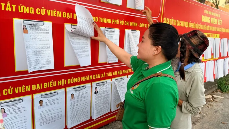 Gửi niềm tin vào những nữ ứng cử viên