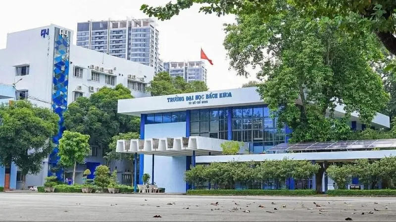 Cơ sở Trường ĐH Bách Khoa (ĐHQG TPHCM) tại địa chỉ 268 Lý Thường Kiệt (phường Diên Hồng, TPHCM)