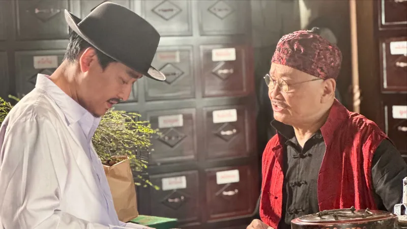 Hứa Vĩ Văn đóng phim về tình báo