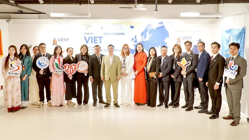 Các đại biểu và khách mời tham dự chương trình VIETLEAD 2026. Ảnh: UEVF