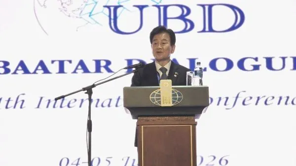 Bộ trưởng Thống nhất Hàn Quốc Chung Dong-young. Ảnh: YONHAP