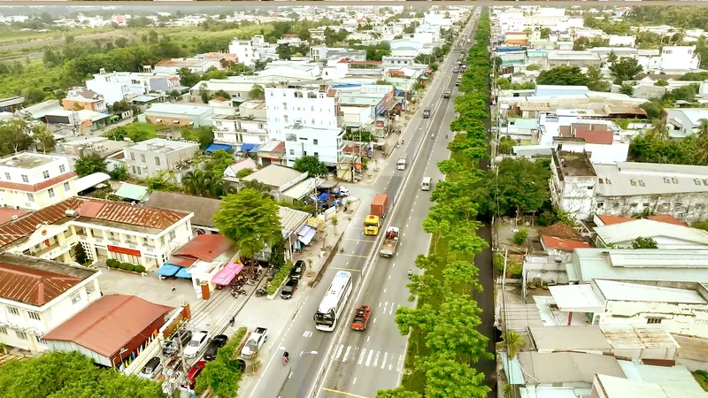 Một khu dân cư tại xã Tân Vĩnh Lộc, TPHCM. Ảnh: H.KIM