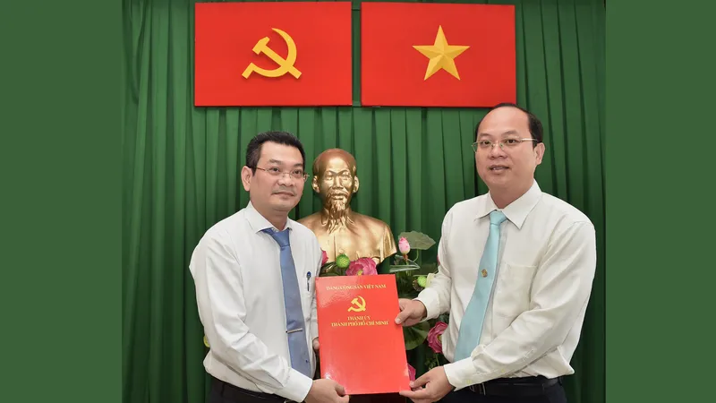 Đồng chí Hoàng Minh Tuấn Anh giữ chức Phó Bí thư Quận ủy Quận 7