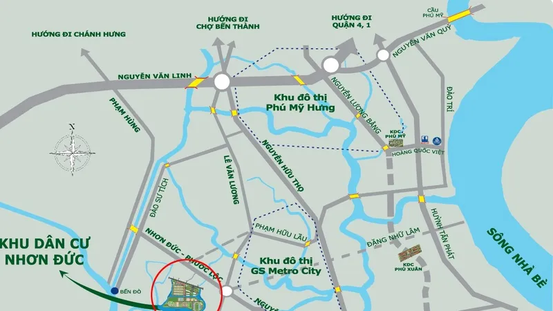 Nhiều sai phạm tại Khu dân cư Nhơn Đức huyện Nhà Bè