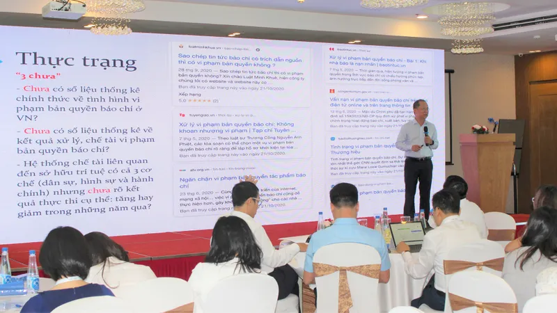 Cần lập trung tâm bảo vệ bản quyền tác phẩm báo chí