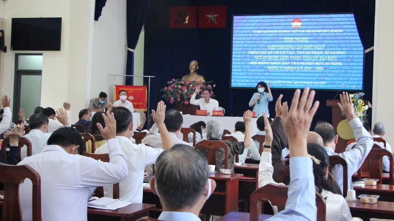TPHCM sẽ có 2 người tự ứng cử ĐBQH, 10 người tự ứng cử đại biểu HĐND TP