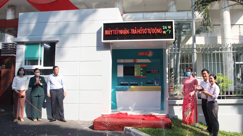 Quận 6: Vận hành hệ thống tiếp nhận và trả hồ sơ tự động 24/7