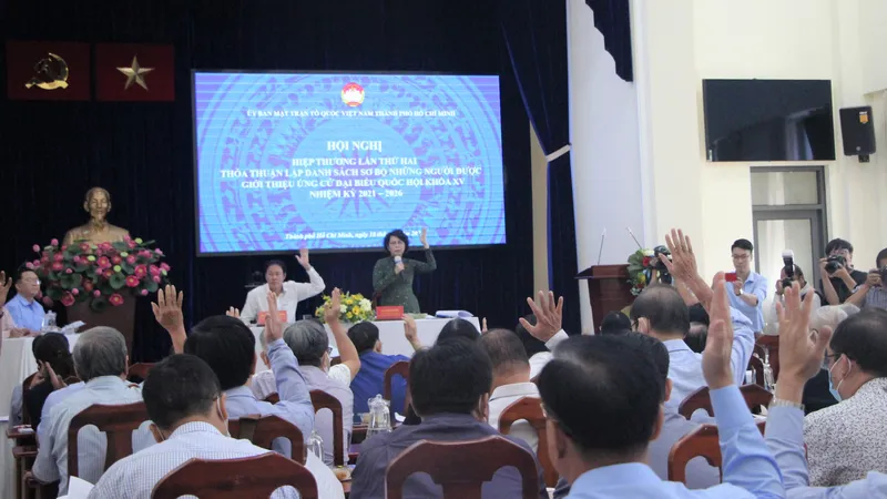 Hiệp thương lần thứ hai: TPHCM có 51 hồ sơ ứng cử ĐBQH khóa XV