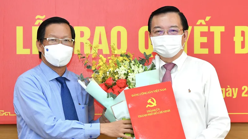 Đồng chí Lê Hồng Sơn làm Phó trưởng Ban Tuyên giáo Thành ủy TPHCM