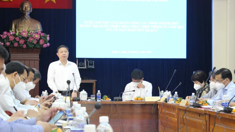 Quận 5 cần đầu tư phát triển những cơ sở y tế, giáo dục hiện có
