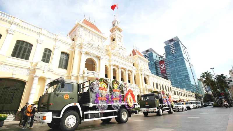 Lễ truy điệu và tiễn đưa đồng chí Lê Hòa Bình về nơi an nghỉ cuối cùng