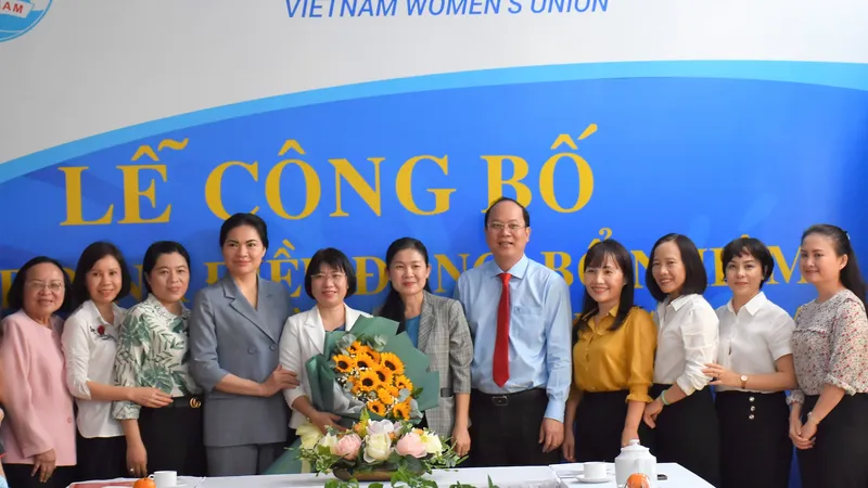 Đồng chí Trần Thị Huyền Thanh làm Trưởng Ban Công tác phía Nam, Trung ương Hội LHPN Việt Nam