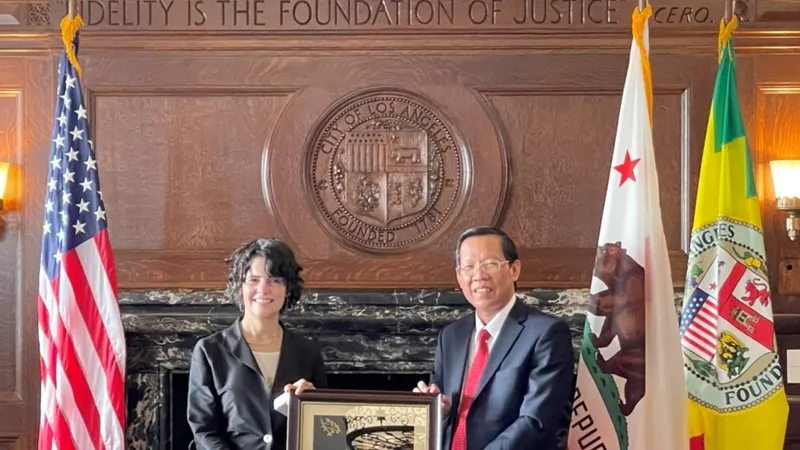TPHCM và Los Angeles tiến đến hợp tác song phương