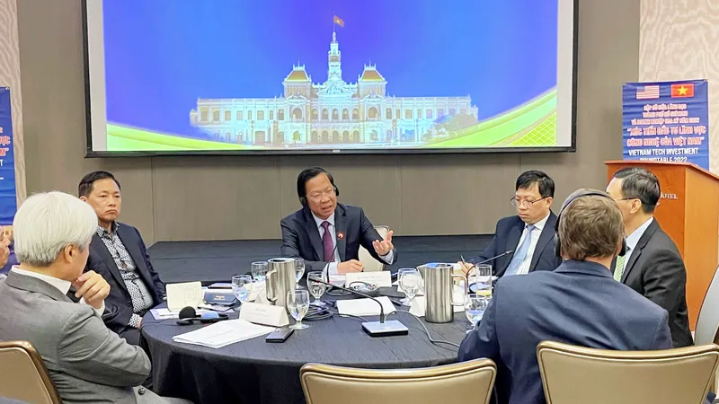 TPHCM kêu gọi doanh nghiệp Hoa Kỳ đầu tư vào lĩnh vực công nghệ