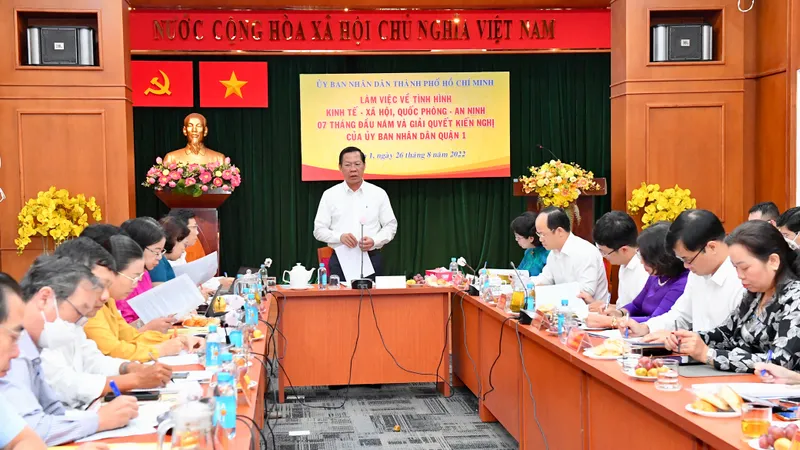 Phát triển kinh tế dịch vụ, quận 1 có thể thu ngân sách 30.000 tỷ/năm