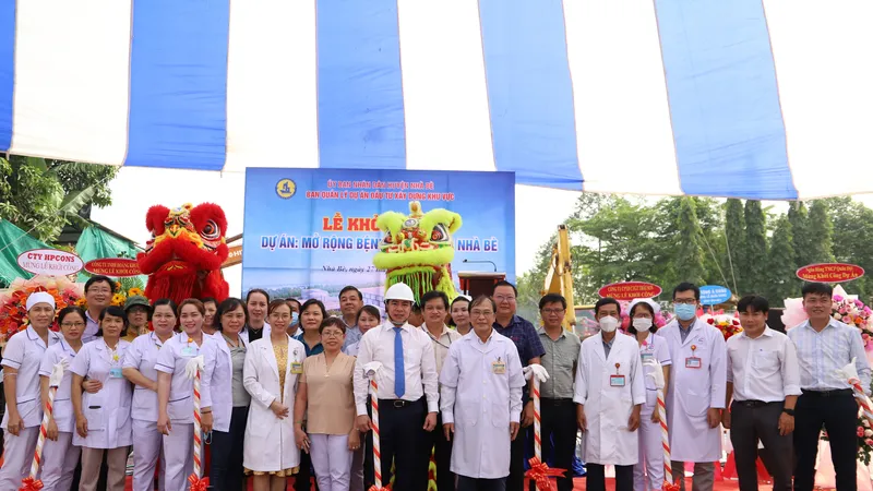 Nhà Bè khởi công hai dự án trọng điểm