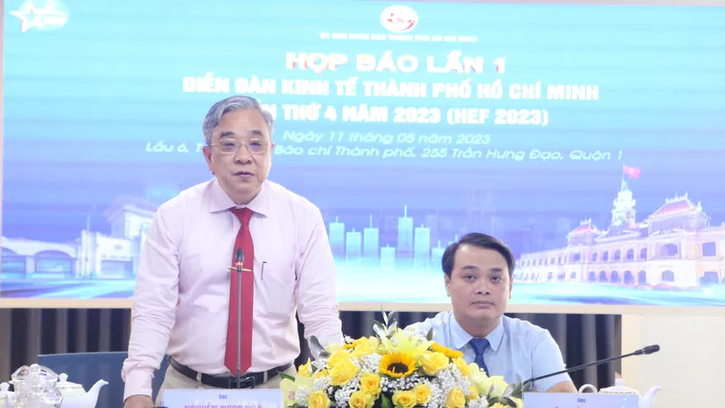 Diễn đàn Kinh tế TPHCM 2023: Hơn 1.200 đại biểu dự, chủ đề tăng trưởng xanh 