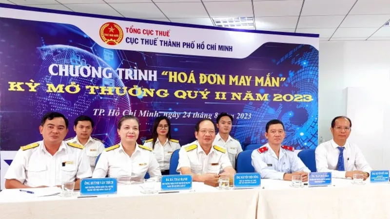 14 đơn vị, cá nhân trúng giải “Hóa đơn may mắn” 185 triệu đồng