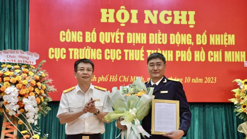 Ông Nguyễn Nam Bình làm Cục trưởng Cục Thuế TPHCM