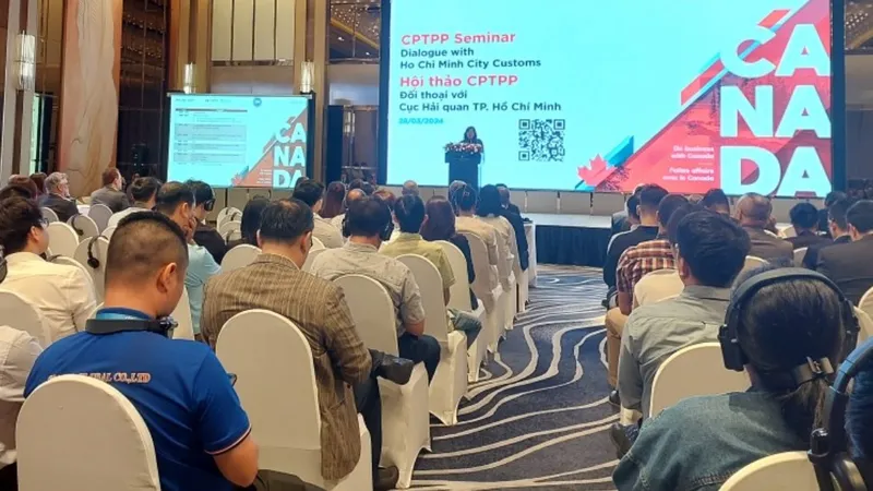Doanh nghiệp Việt Nam - Canada đối thoại với Cục Hải quan TPHCM về CPTPP