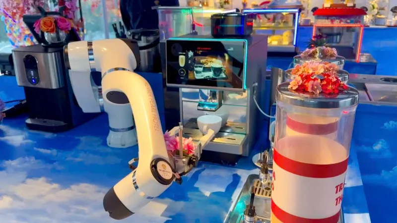 Khách sạn tại Vũng Tàu sử dụng robot để pha chế đồ uống